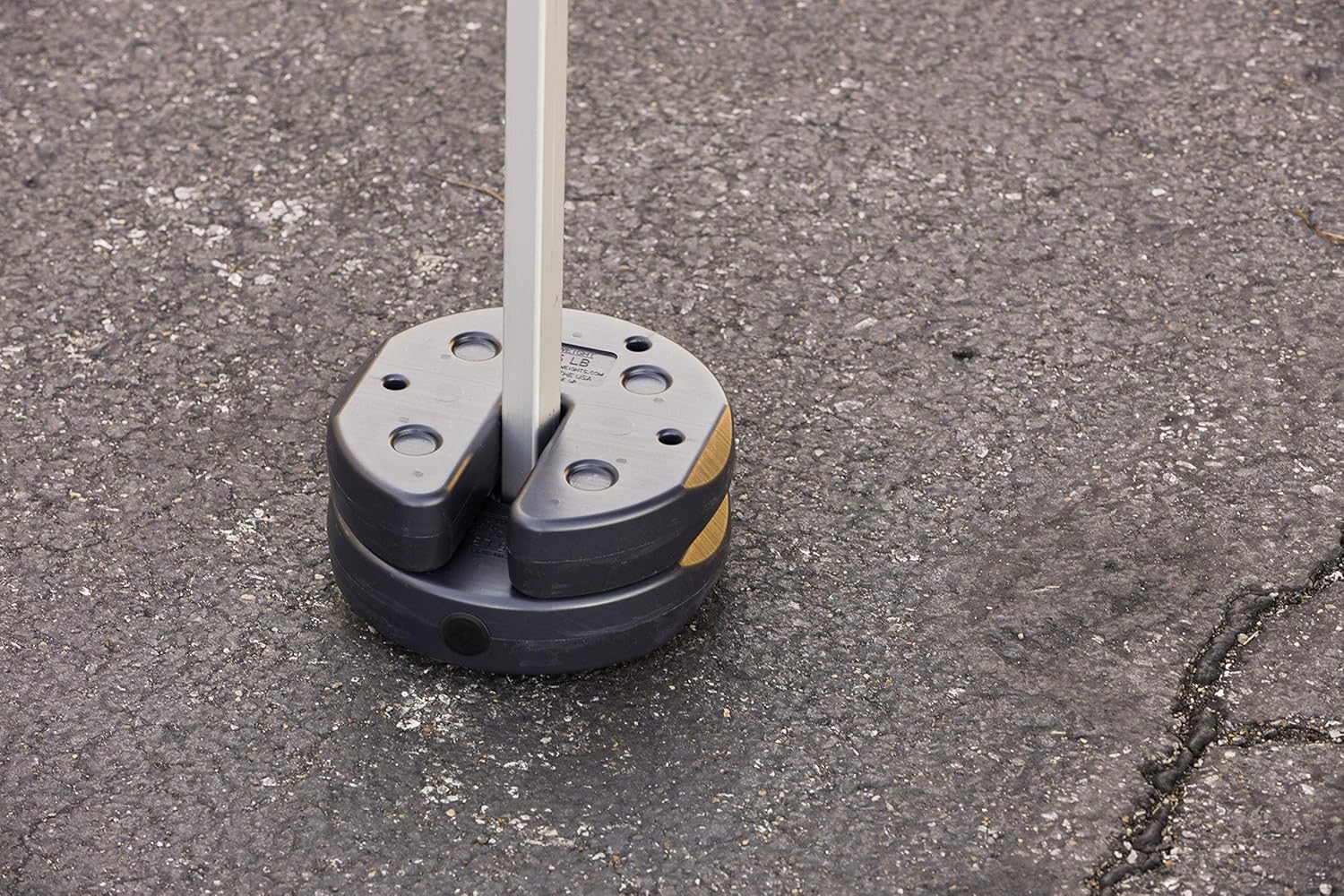 US Weight 30 Pound Canopy Weight Set of 4 with No-Pinch Design - Easy Installation and Removal to Secure Tents, Canopies, and Umbrellas at Outdoor Events